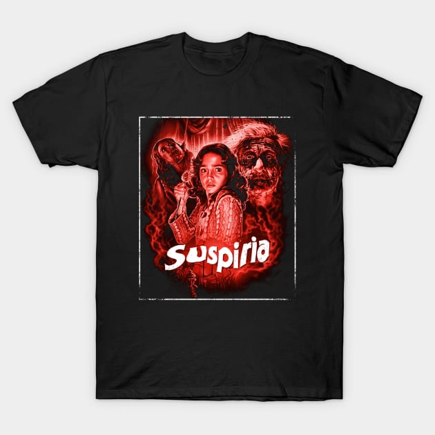 Enchanting Horrors Suspirias Movie Tees, Explore the Dark and Artistic World of the Supernatural T-Shirt by Fantasy Forest